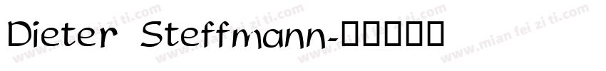 Dieter Steffmann字体转换